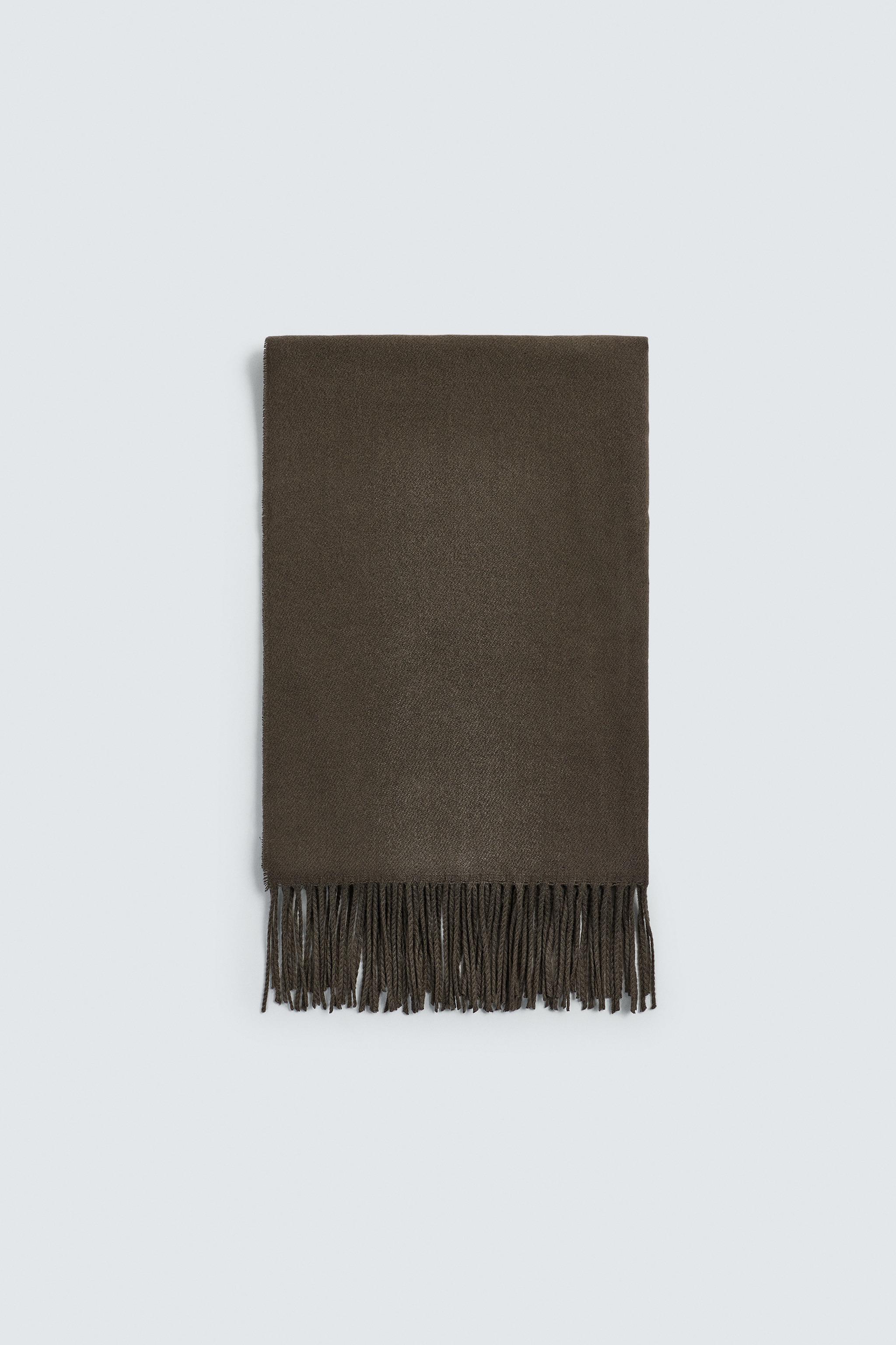 FRINGED SCARF